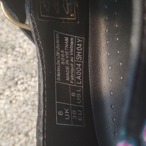Floral Dr Martens Mary Janes - Picture 6 of 6